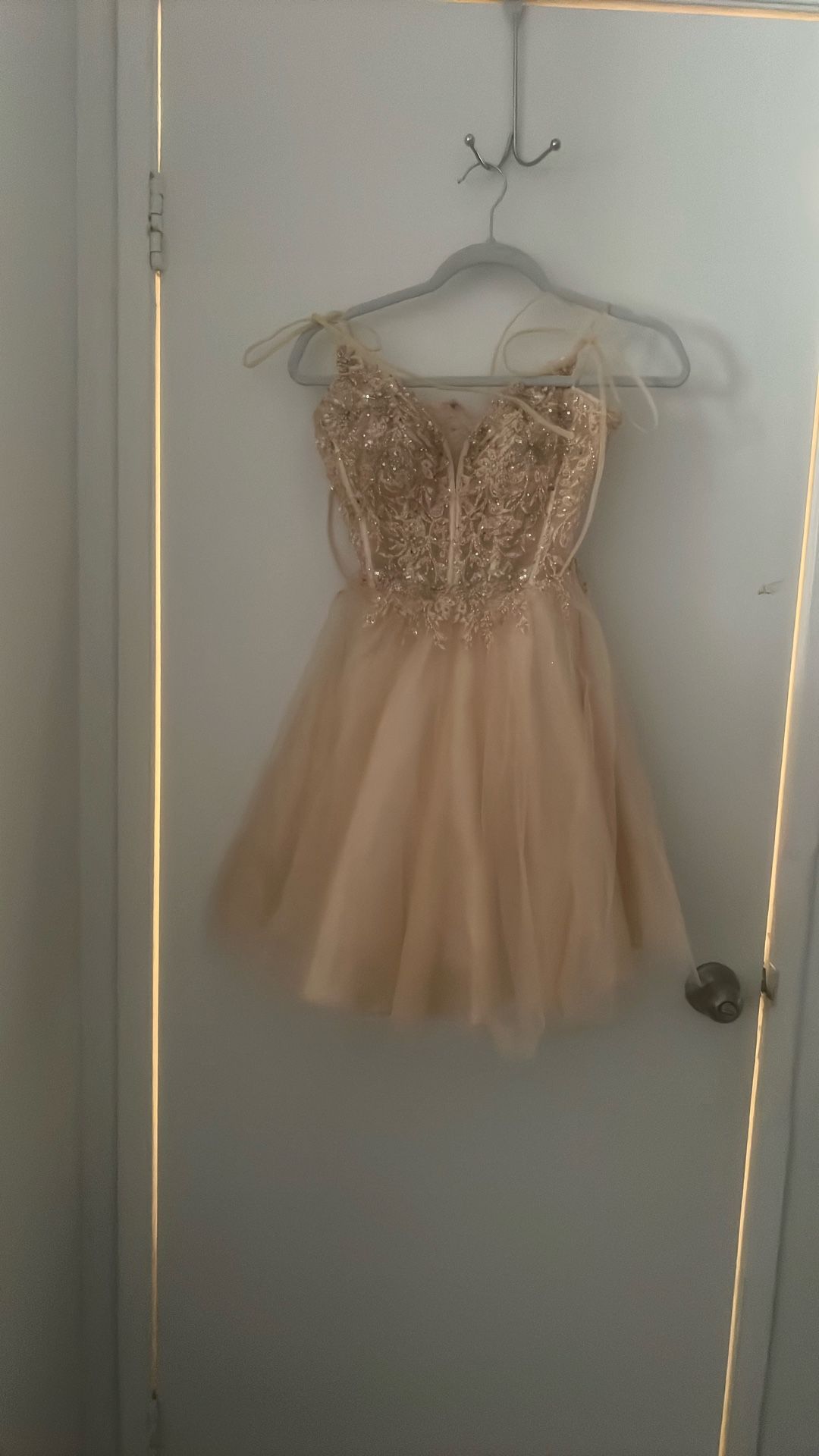 S Champagne Color Dress