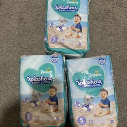 Pampers Swim Diapers Size Small $2 Each 