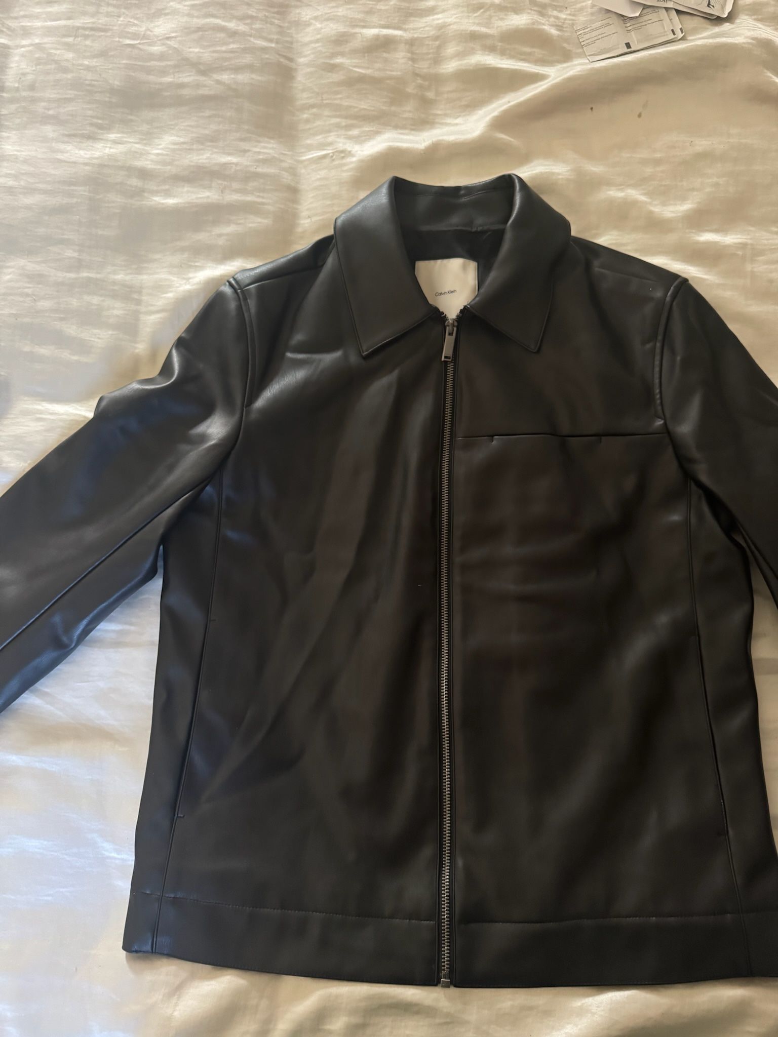 Claim Klein Leather Jacket