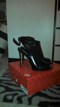 Black GUESS Heels