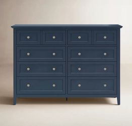Birch Lane Renee 8-Drawer Solid & Manufactured Wood Double Dresser