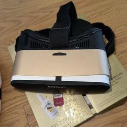 Gold Rose & Black V5 VR Headset with Bluetooth Controller for 4.7-6.8 inch iPhone & Android Phones, Gift for Kids