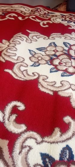 New 6/9 area rug thick and elegant