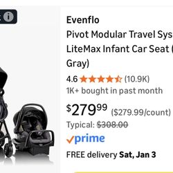 Evenflo stroller / Infant Seat Combo 