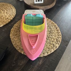 Barbie boat