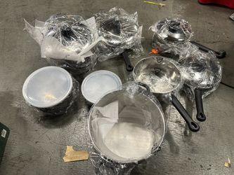 preferred stock stainless cookware pan set