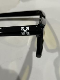 Off White Glasses Black Yellow Lenses 