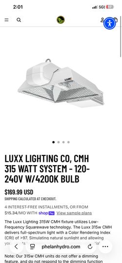 Luxx CMH 315 brand new