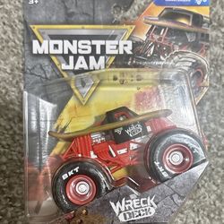 Spin Master Monster Jam 2026 Wreck Deck Monsterized Series 45