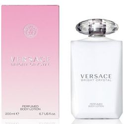 Versace Bright Crystal Perfume body lotion 6.7 Fl oz.