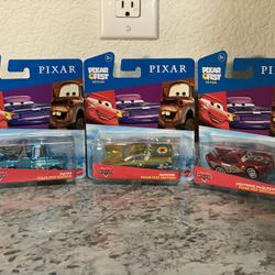 Disney Pixar Cars Pixar Fest Edition Rare  3 Set 