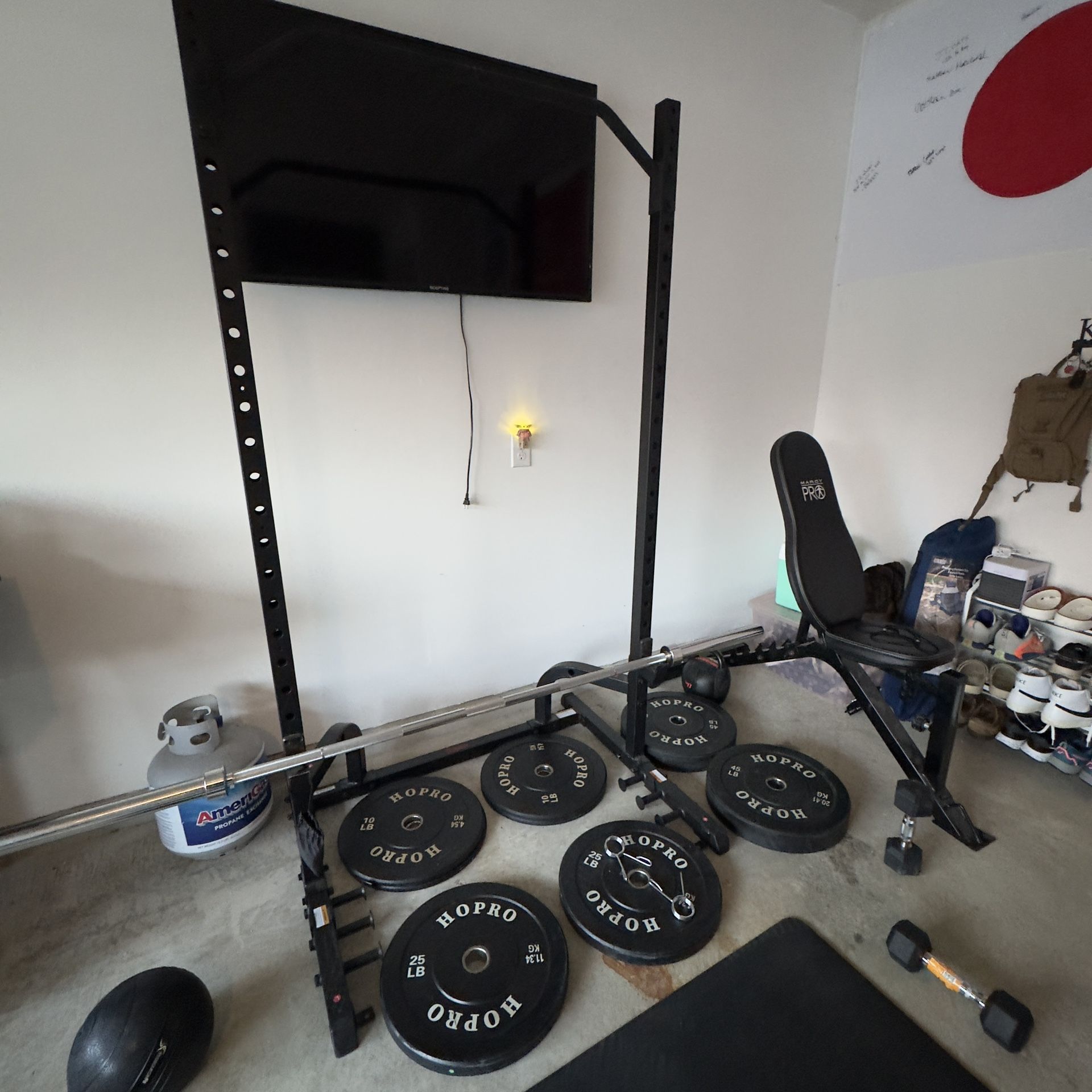 GYM SQUAT/BENCH EQUIPMENT