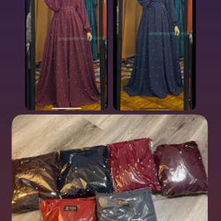 Long Dress Arabic Style 