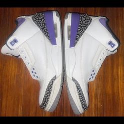 Air Jordan 3 Retro 'Dark Iris' (size 8 men's)