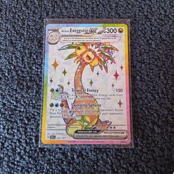 Pokemon trading card