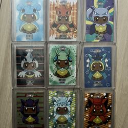 Pokemon Let’s Go Eevee Database Cards Full Set Of 9