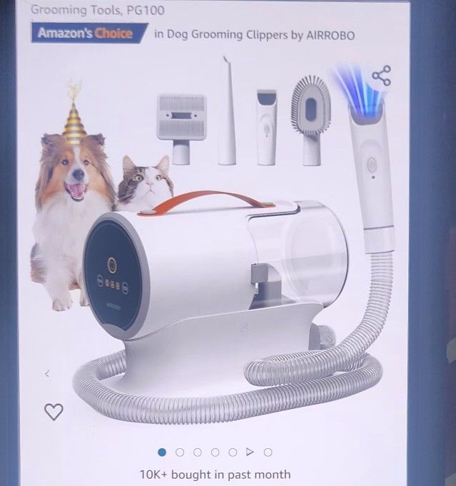 NEW!!! Pet Grooming Vacuum