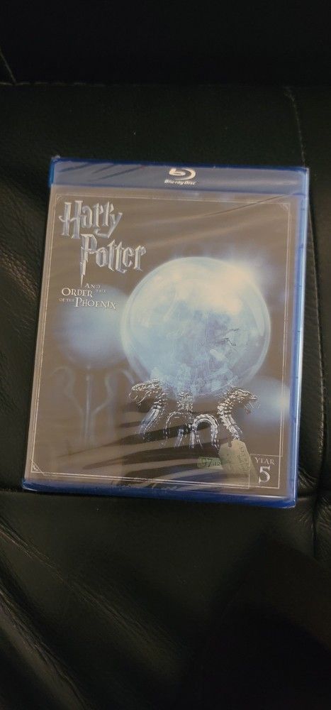 $5 BLU RAY. HARRY POTTER: AND THE ORDER OF THE PHOENIX. $5 OR TRADE FOR A MOVIE TITLE I DO NOT ALREADY OWN. BLU RAY ONLY NO DIGITAL .