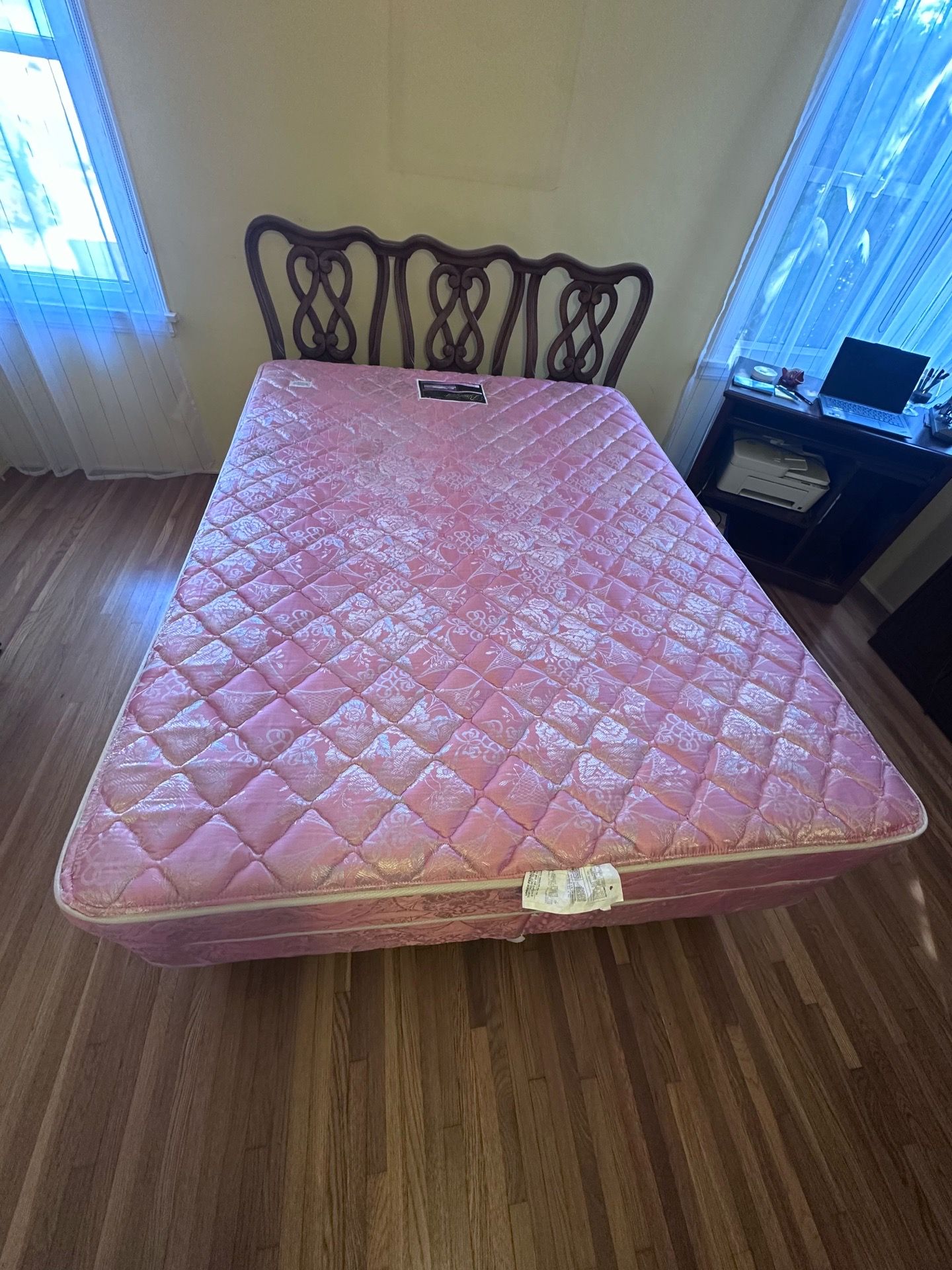 Beautyrest Aristocrat queen mattress and box spring