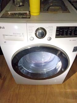 Lg front end washer and dryer  combo direct drive