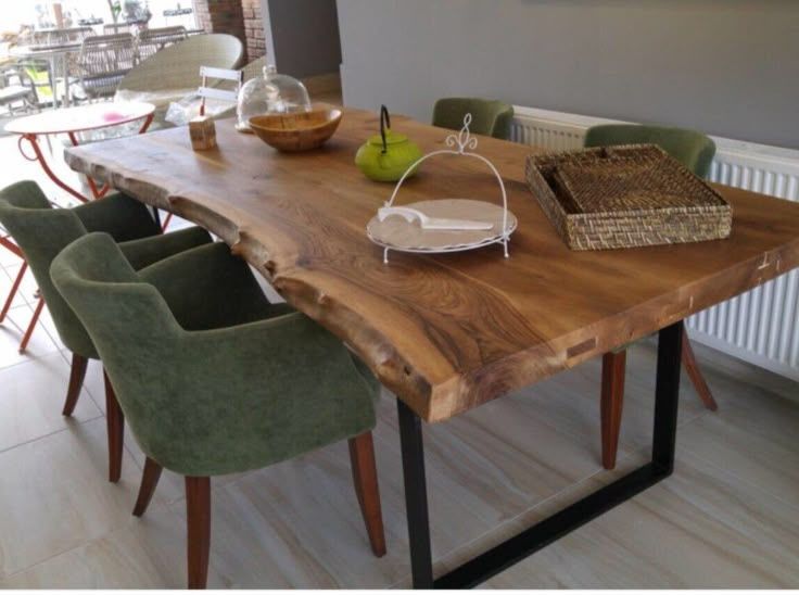 Dining Table - Pecan