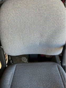 Blue Fabric Office Heavy Chair