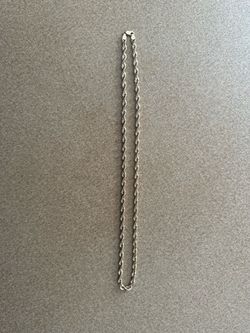 14k gold rope chain necklace