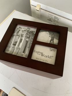 Brand new Wooden Photo Storage Box
