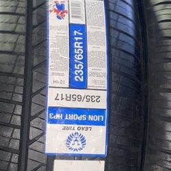 235 65 17 New Tires 