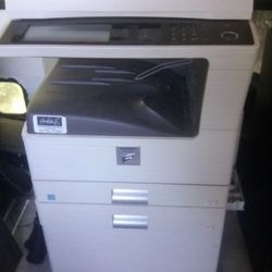 Sharp Office Printer. Looks Good. Is Clean Looking And It Works Great! 