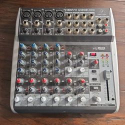 Berringer Xenyx Q1202usb MIXER AND Musysic Mu-4v 
