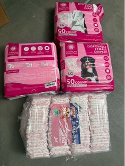 Disposable Dog Diapers (Large)