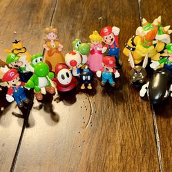 Nintendo Super Mario Figurine Set