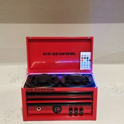 Red US General Mini Toolbox Speaker 
