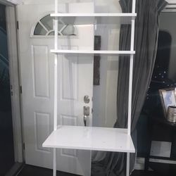 Desk With Shelves