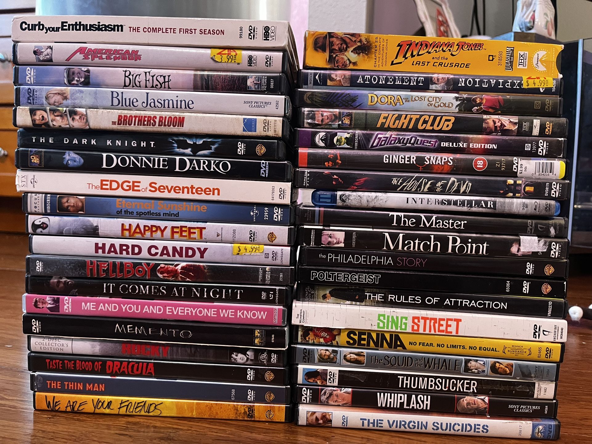 30+dvds must go