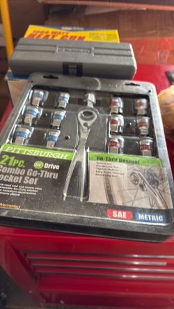 21 piece combo go through socket set