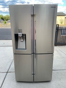 Refrigerator Samsung Stainless Steel Counter Depth