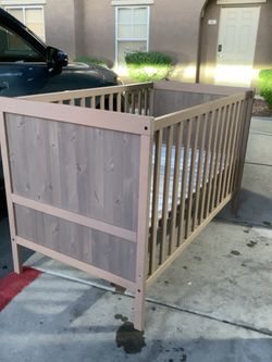 Wooden Baby Crib