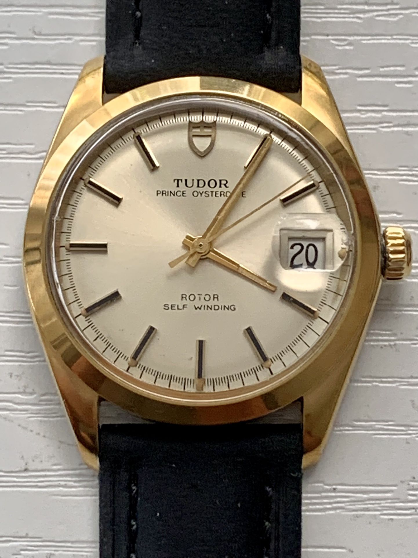 Tudor Prince Gold Plated OysterDate Men’s Watch