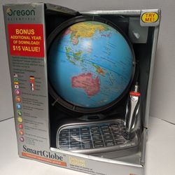 Box Oregon Scientific Smartglobe Deluxe Edition 2008 HTF Brand New In Box To