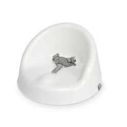 Regalo Baby Basics Booster, Ages 6 Months & Up, Secure 3 Point Safety Harness, Baby Booster Seat, White

