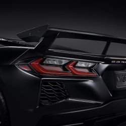 2020-2026 Corvette Stingray High Wing Spoiler Kit in Black