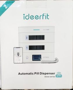 idose Series Wi-Fi Smart Automatic Pill Dispenser (2-Tray Multi-Tier Configuration, Model
