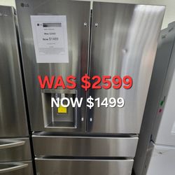 29 Cu. Ft. Smart Standard Depth Max French Door Refrigerator With Full Convert Drawer 