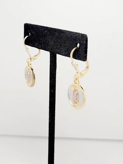 14k Gold Plated Multicolor Earrings