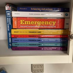 Paramedic/ Emt Training Books 