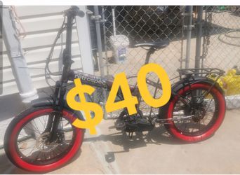 Retrospec Jax  Folding  20" Fat Tire Bike fixer-uppers