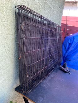 Large dog cage