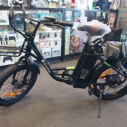 Electric Bicycle With Manual Paddles Available On Finance Option 